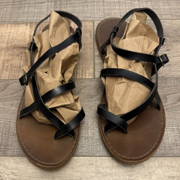 Universal Threads Women's Sandals in Black US 8 - Picture 1 of 3